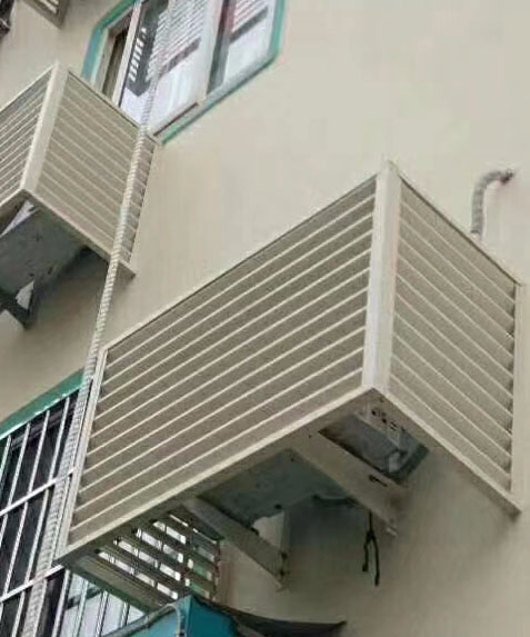 空調(diào)罩護欄工程實例